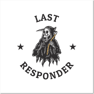 Last Responder - Cool Skeleton Posters and Art